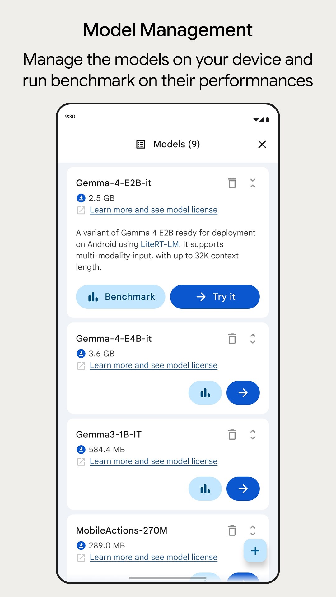 模型管理 模型管理